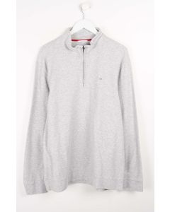 VINTAGE CALVIN KLEIN 1/4 ZIP SWEATER (XL)