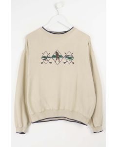 VINTAGE GOLF SWEATER (S)