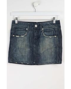 VINTAGE Y2K DENIM SKIRT (SIZE 12)
