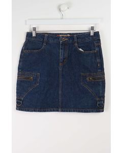VINTAGE Y2K DENIM SKIRT (SIZE 10)