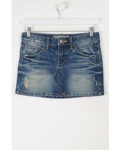VINTAGE Y2K DENIM SKIRT (SIZE 12)