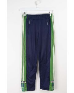 VINTAGE ADIDAS SNAP TRACK PANTS (XS) W26