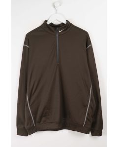 VINTAGE NIKE GOLF 1/4 ZIP SWEATER (XL) - Featured