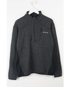 VINTAGE COLUMBIA 1/4 ZIP SWEATER (L)