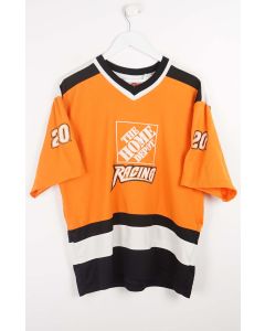 VINTAGE NHL NASCAR HOME DEPOT JERSEY (M)