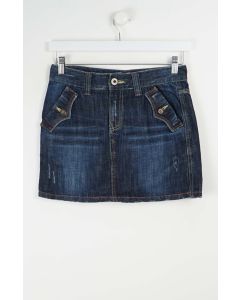 VINTAGE Y2K DENIM SKIRT (SIZE 12)