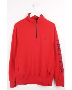 VINTAGE NAUTICA 1/4 ZIP SWEATER (M)