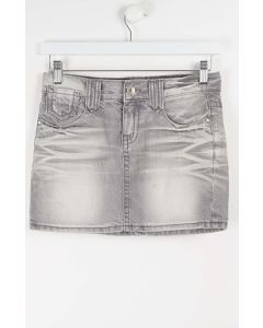 VINTAGE Y2K DENIM SKIRT (SIZE 12)